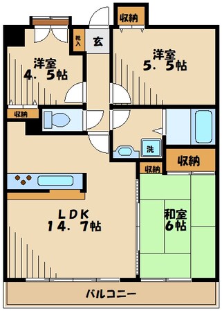 ＭＯＴＯＨビルの物件間取画像